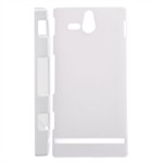 Plast Cover til Xperia U - Simplicity (Hvid)